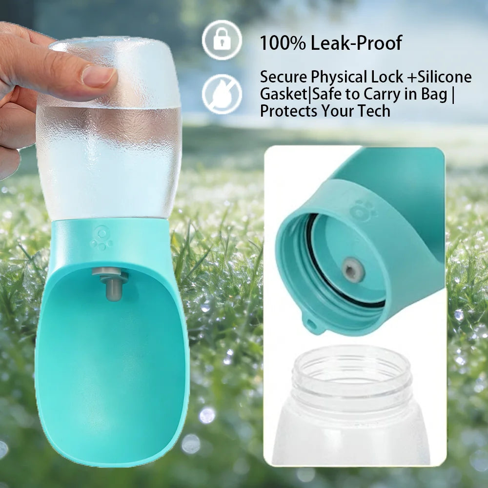 Portable Dog Water Bottle Travel Pet Drinking Bowl for Small Large Dogs Cat Leakproof Puppy Water Dispenser Outdoor Pet Supplies