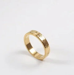Stainless Steel Ring for Women Inlaid Zircon Rings Waterproof Romantic Fashion Jewelry
