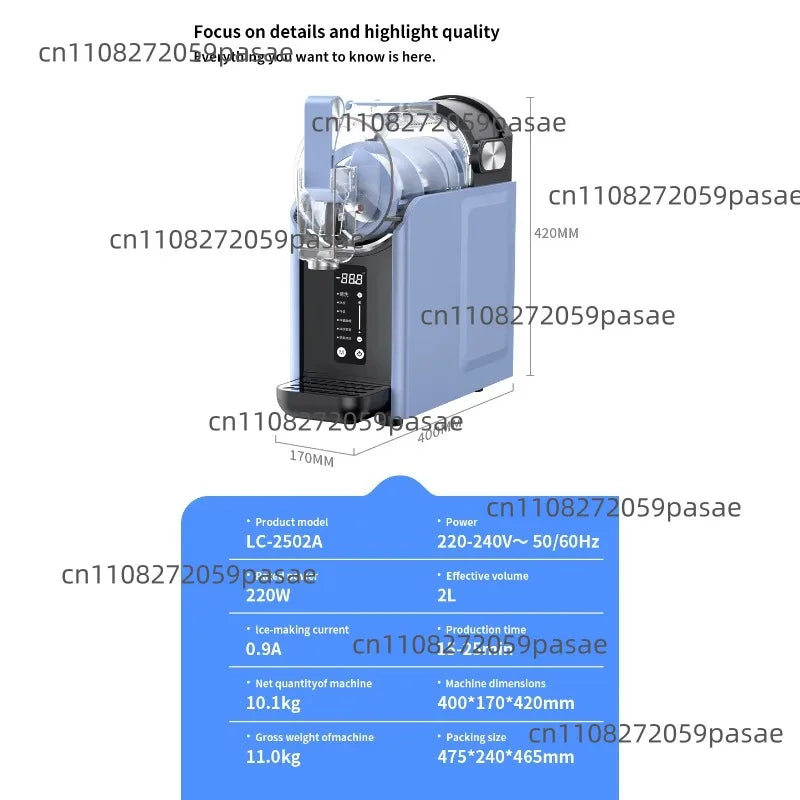 One-Touch Self-Cleaning Automatic Slushie Maker for Restaurants, Hotels & Home Use