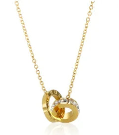 Square Pendants Delicate Stainless Steel Chain Pendant Necklace For Women Necklace