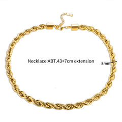 Stainless Steel Heart-shaped Pendant Necklace Metal Waterproof Jewelry For Women