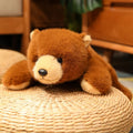 Panda Plush Comfort Soft Animal Plush Raccoon Fox Bear Floor Cushion Birthday Gifts Soft Pillow Toys for Girls Gift Room Decor