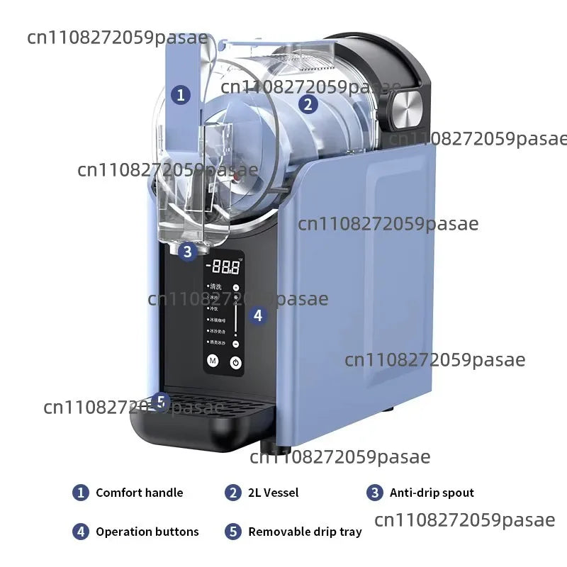 One-Touch Self-Cleaning Automatic Slushie Maker for Restaurants, Hotels & Home Use