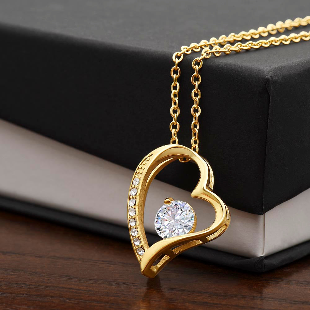 Personalised Forever Love Necklace – Meaningful Gift for Her, Wife or Daughter