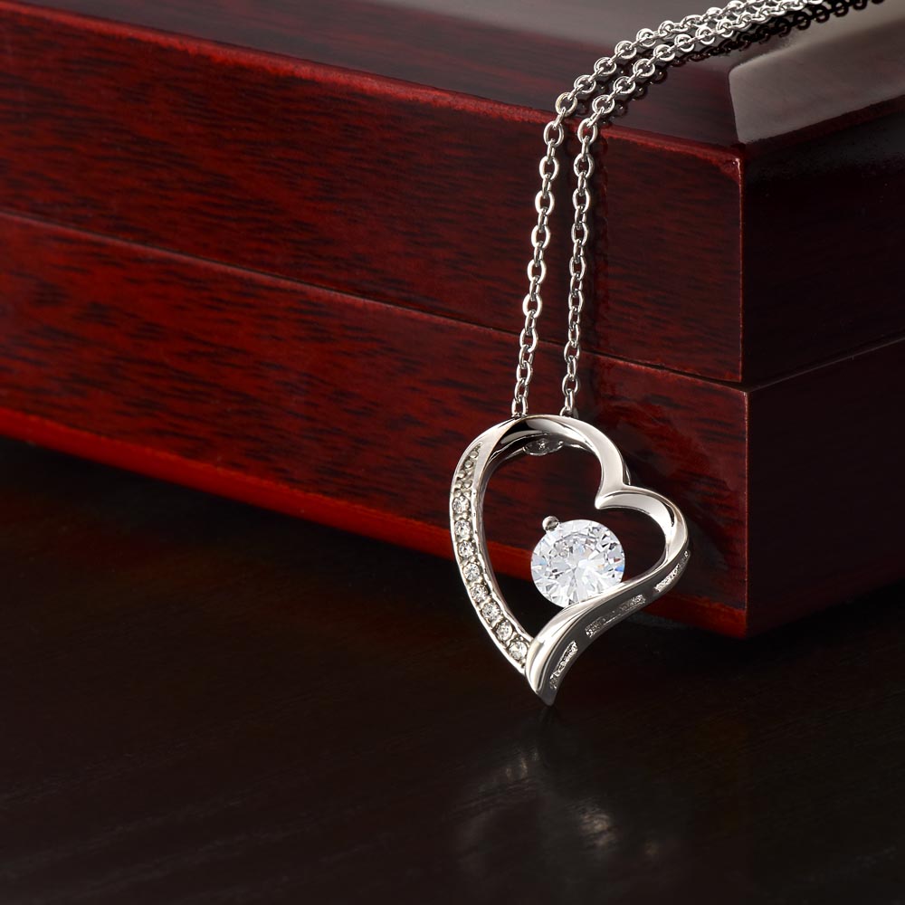 Personalised Forever Love Necklace – Meaningful Gift for Her, Wife or Daughter